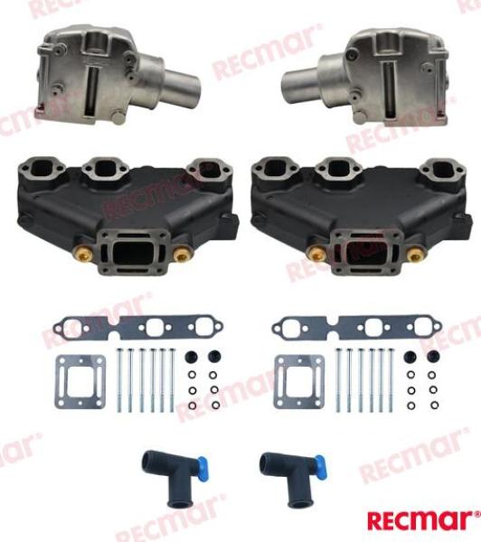 EXHAUST KIT MCM 1984-2002 GM262 V6 WET